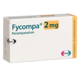 FYCOMPA cpr pell 2 mg 7 pce