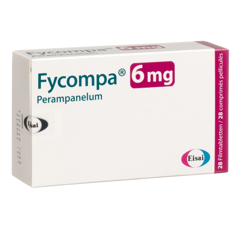FYCOMPA cpr pell 6 mg 28 pce FYCOMPA cpr pell 6 mg 28 pce