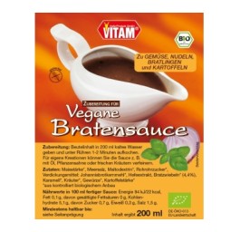 VITAM sauce brune instant bio sans gluten 12 sach