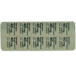 NIFEDIPIN Mepha cpr ret 40 mg retard 100 pce