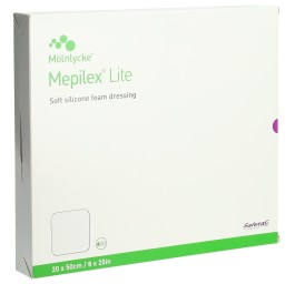MEPILEX Lite pans hydrocell 20x50cm silic 4 pce