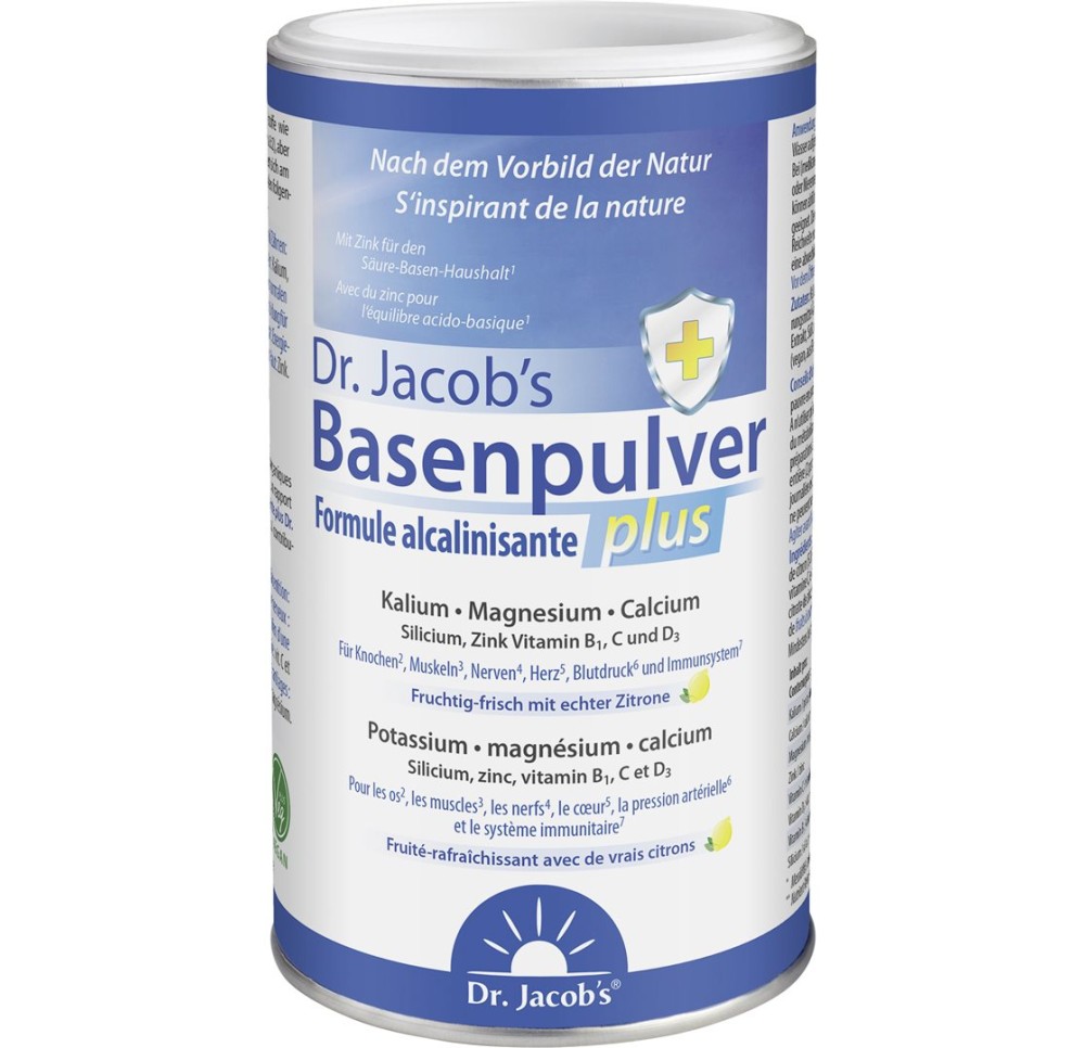 DR. JACOB'S formule alcalinisante pdr plus 300 g DR. JACOB'S formule alcalinisante pdr plus 300 g