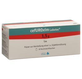 CEFUROXIM Labatec 1.5 g i.v. flac 10 pce