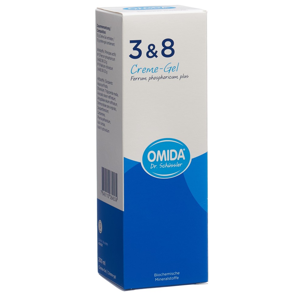 OMIDA SCHÜSSLER no3&8 ferr pho plus crè-gel 200 ml