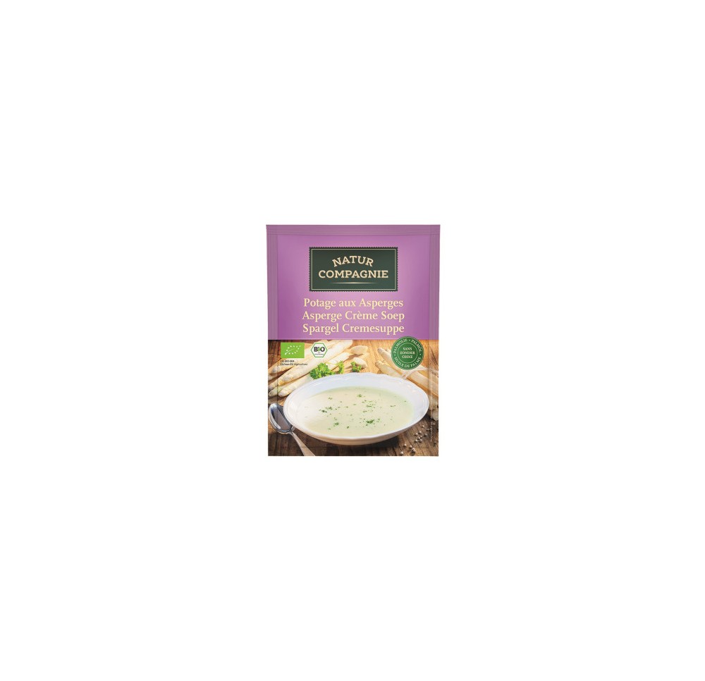 NATUR COMPAGNIE potage asperges bio 12 sach 40 g NATUR COMPAGNIE potage asperges bio 12 sach 40 g