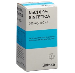 NACL 0.9% Sintetica 900 mg/100ml 100ml vial