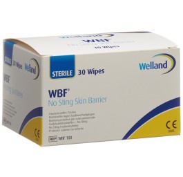 WBF wipes serviettes soin 100x160mm stérile 30 pce