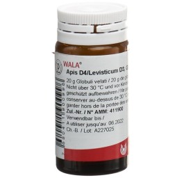 WALA apis 4D/levisticum 3D glob 20 g