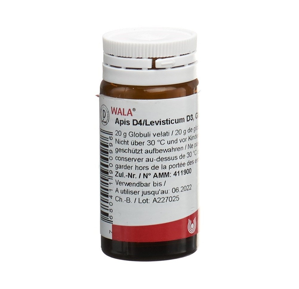 WALA apis 4D/levisticum 3D glob 20 g