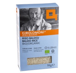 CLARO Girolomoni baldo risotto blanc bio 500 g