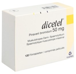 DICETEL cpr pell 50 mg 120 pce