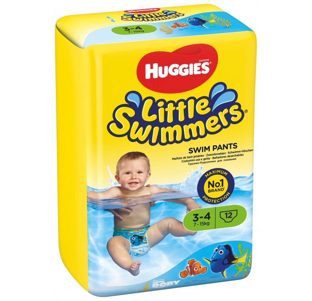 HUGGIES Little Swimmers Gr3-4 7-15kg 12 pce