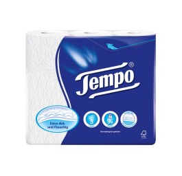 TEMPO papier toilette Classic 3plis 160feu 9 pce