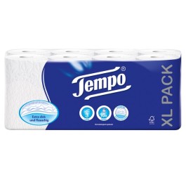 TEMPO papier toilette Classic 3plis 160feu 16 pce