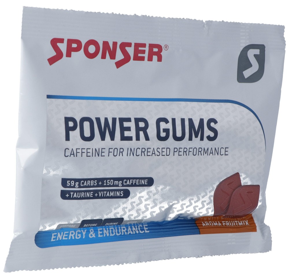 SPONSER Power Gums Fruit Mix sach 75 g SPONSER Power Gums Fruit Mix sach 75 g