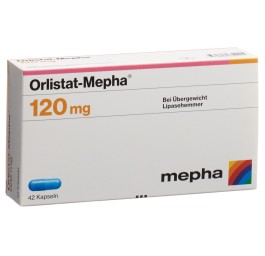 ORLISTAT Mepha caps 120 mg 42 pce