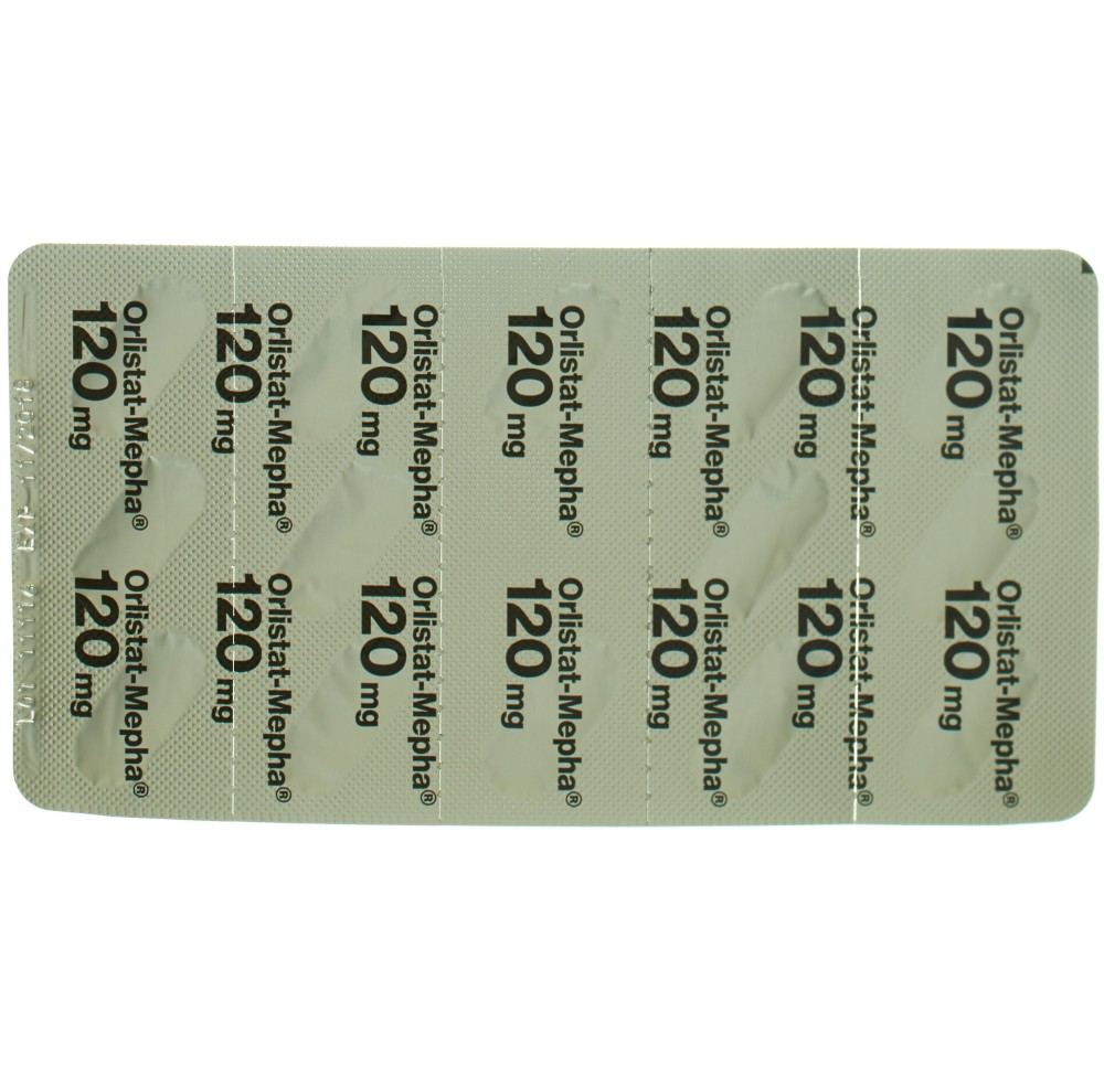 ORLISTAT Mepha caps 120 mg 84 pce ORLISTAT Mepha caps 120 mg 84 pce