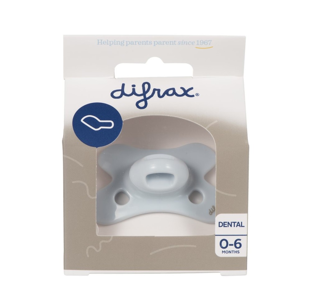 DIFRAX sucette dental 0-6M silicone DIFRAX sucette dental 0-6M silicone