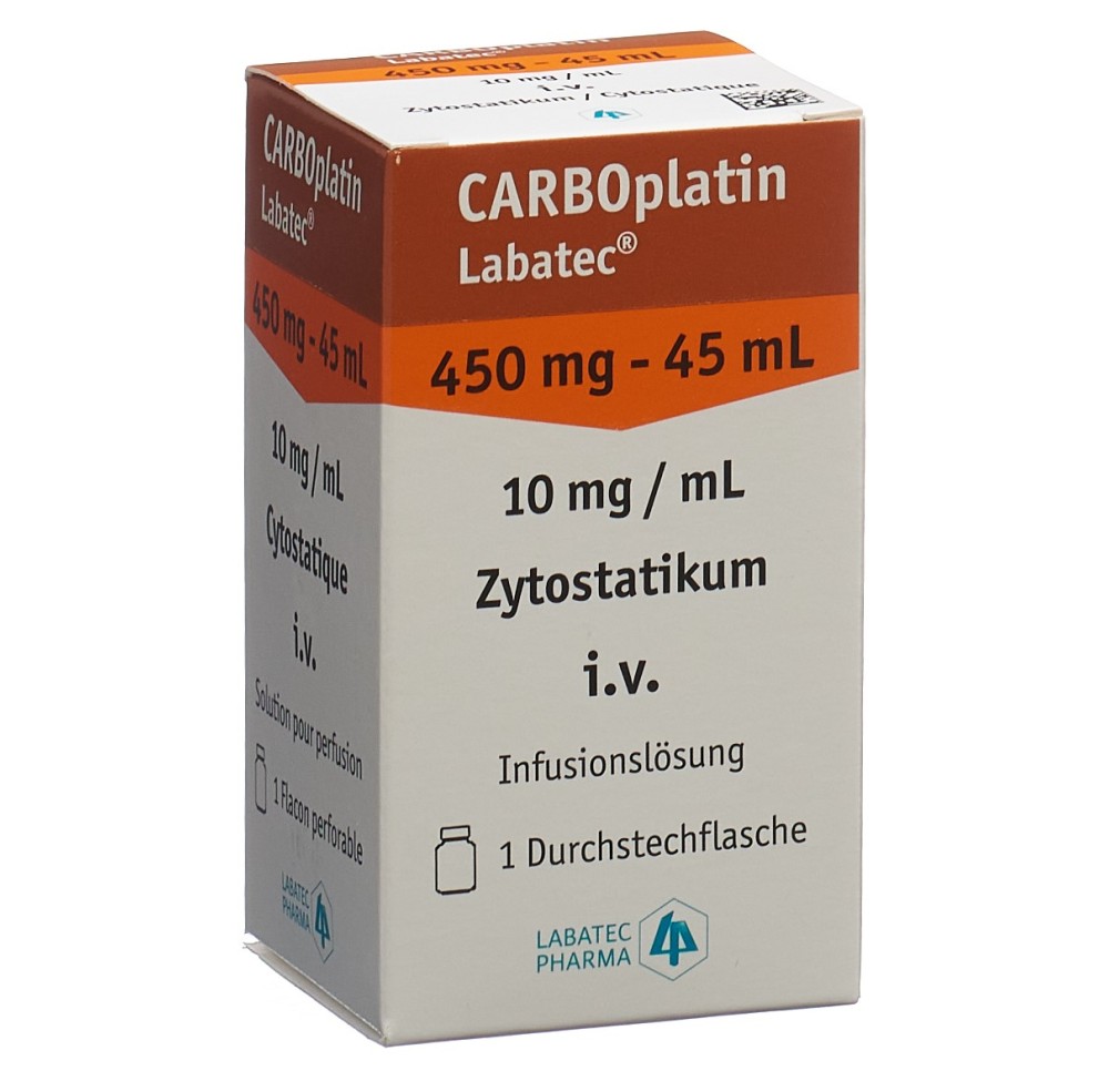 CARBOPLATIN Labatec 450 mg/45ml flac 45 ml