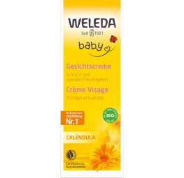 WELEDA BABY crème visage calendula tb 50 ml