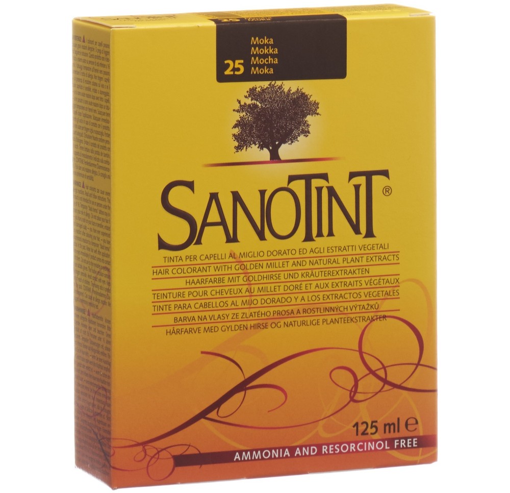 SANOTINT teinture cheveux 25 mocca SANOTINT teinture cheveux 25 mocca