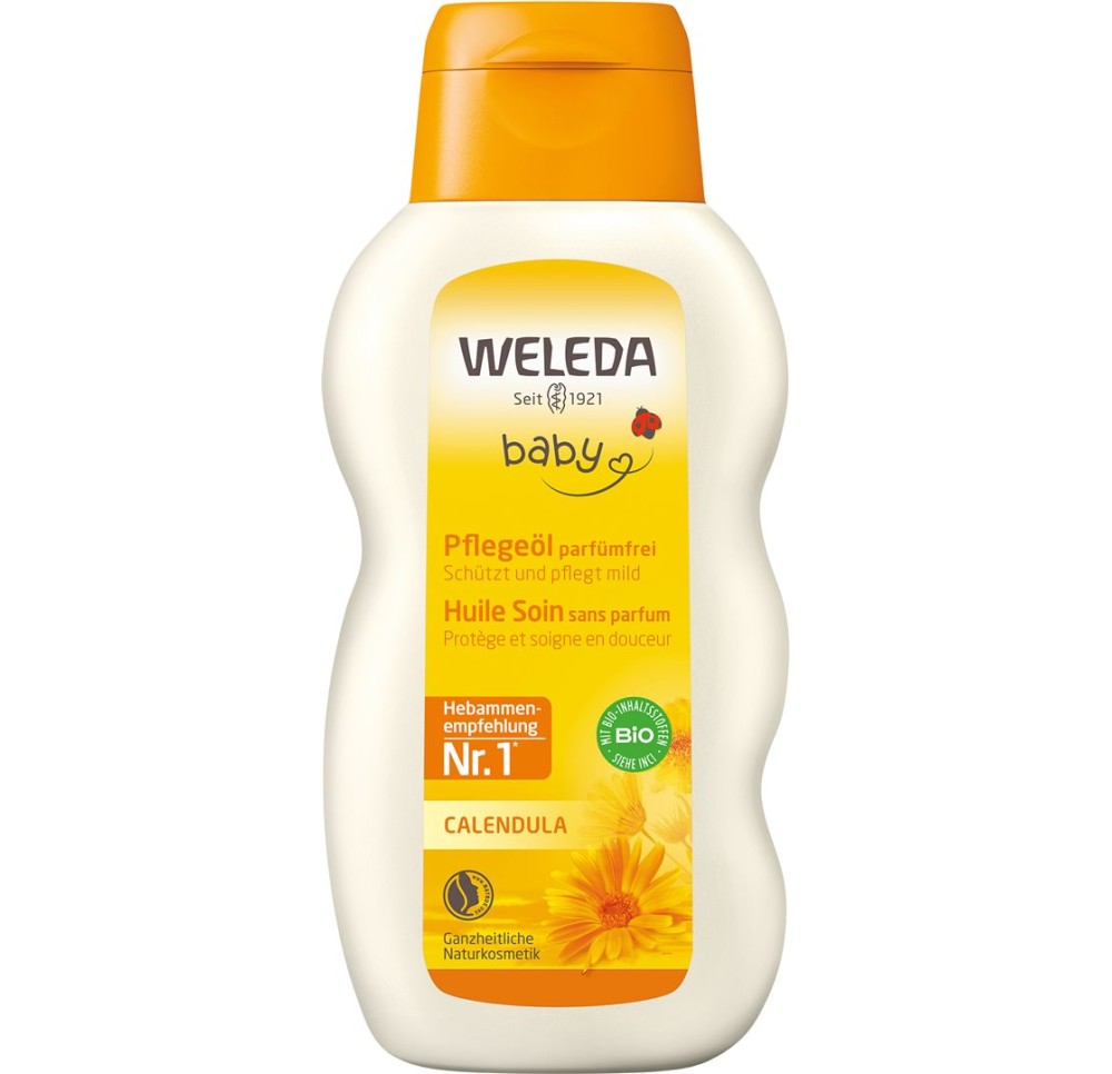 WELEDA BABY huile soin s parf calendula fl 200 ml