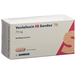 VENLAFAXINE ER Sandoz caps ret 75 mg 98 pce
