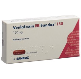 VENLAFAXINE ER Sandoz caps ret 150 mg 28 pce