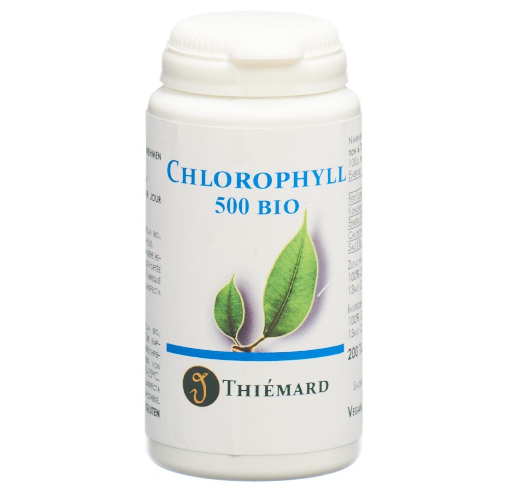THIEMARD Chlorophyll cpr 500 mg bio bte 200 pce