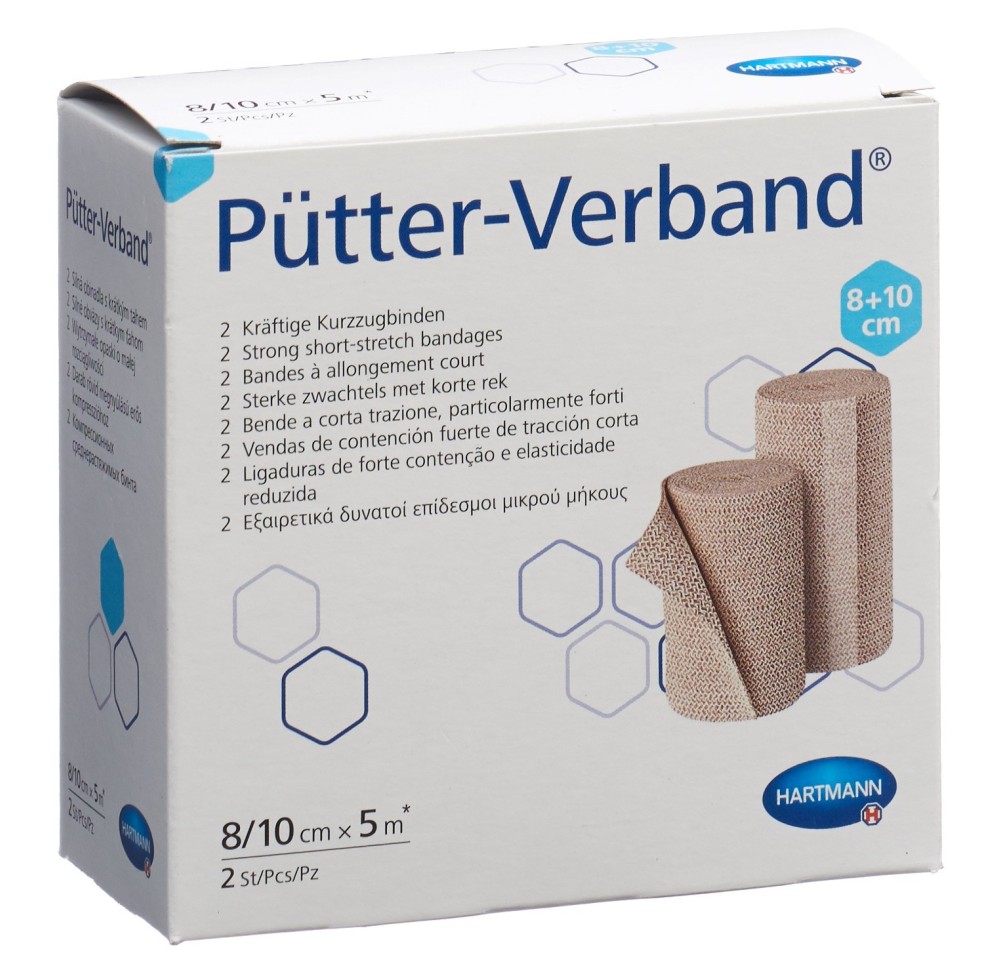 PÜTTER pansement 8/10cmx5m 2 pce