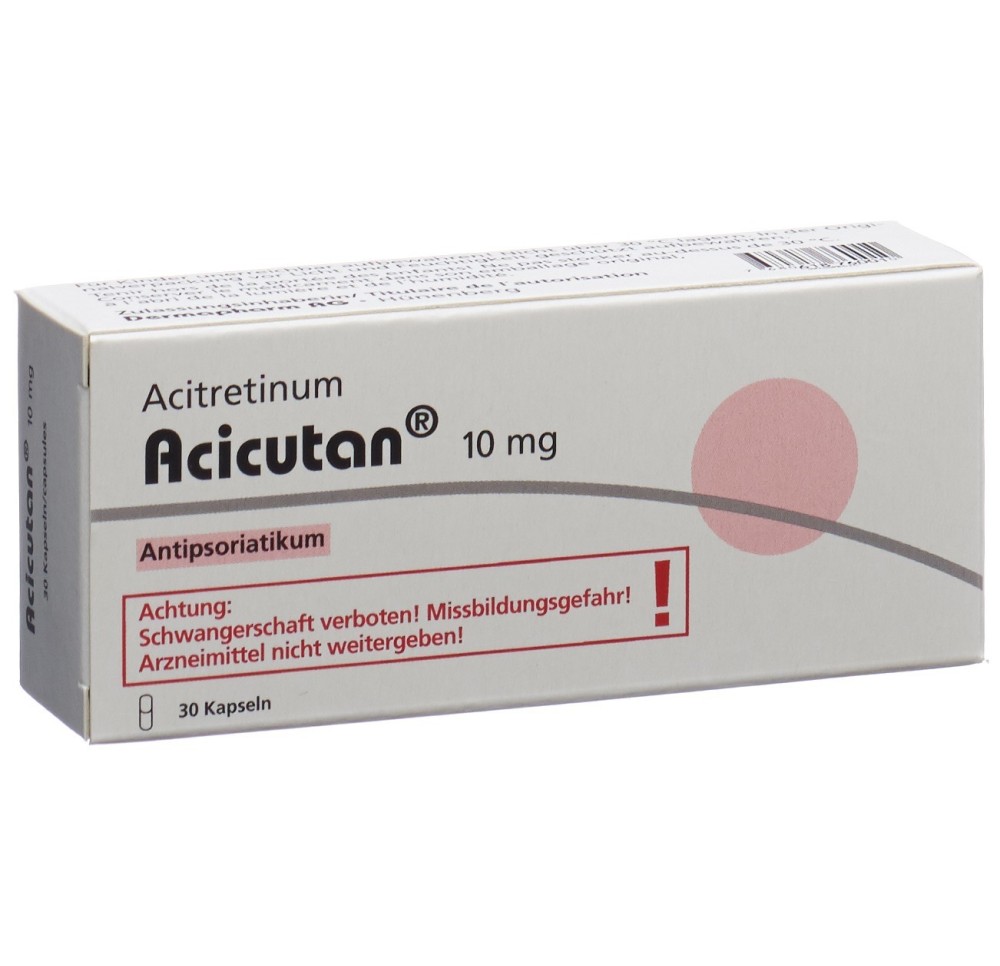 ACICUTAN caps 10 mg 30 pce ACICUTAN caps 10 mg 30 pce