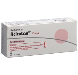 ACICUTAN caps 25 mg 30 pce