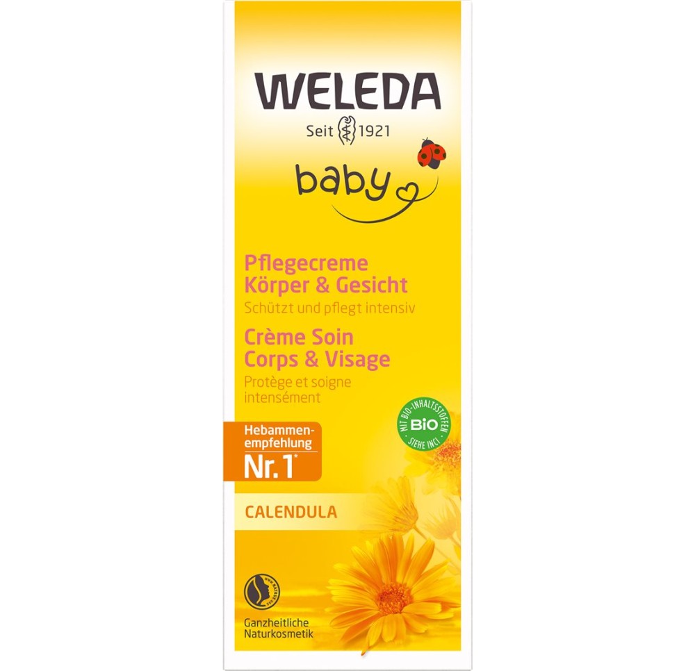 WELEDA BABY crème soin calendula tb 75 ml
