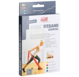SISSEL fitband essential 15cmx2.5m rouge moyenne