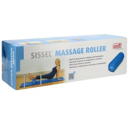 SISSEL Massage Roller 15x45cm bleu