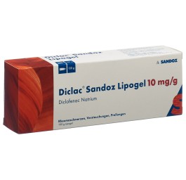 DICLAC Sandoz lipogel 10 mg/g tb 100 g