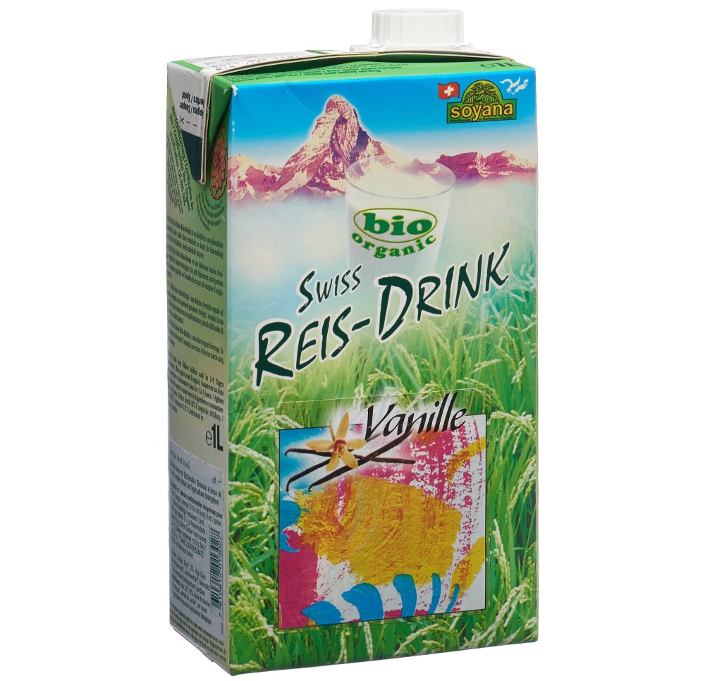 SOYANA rice drink vanille bio 1 lt SOYANA rice drink vanille bio 1 lt