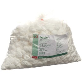 GAZIN tampon gaze Gr2 20fils taille noix 1000 pce