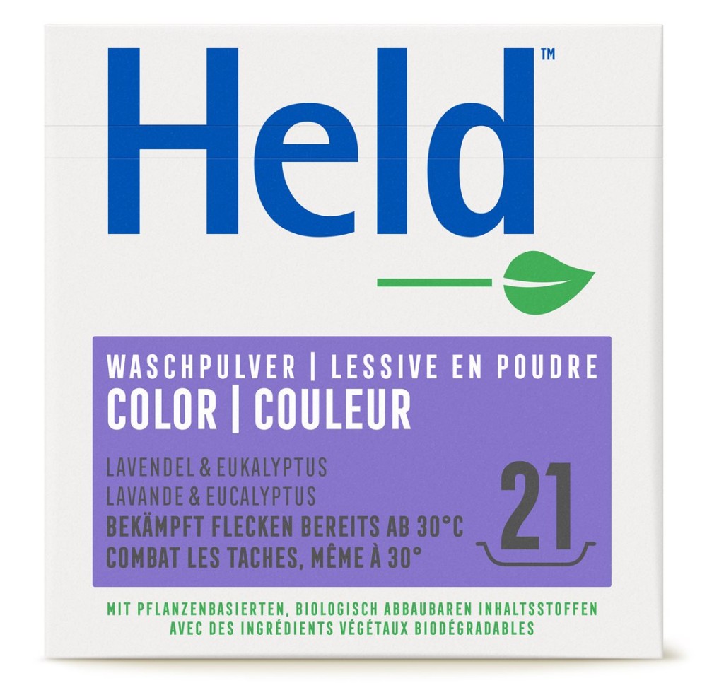 HELD lessive pour linge Colora 1.575 kg