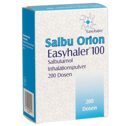 SALBU ORION Easyhaler pdr inh 0.1 mg 200 dos