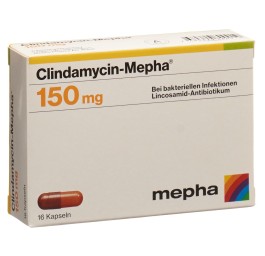 CLINDAMYCIN Mepha caps 150 mg 16 pce