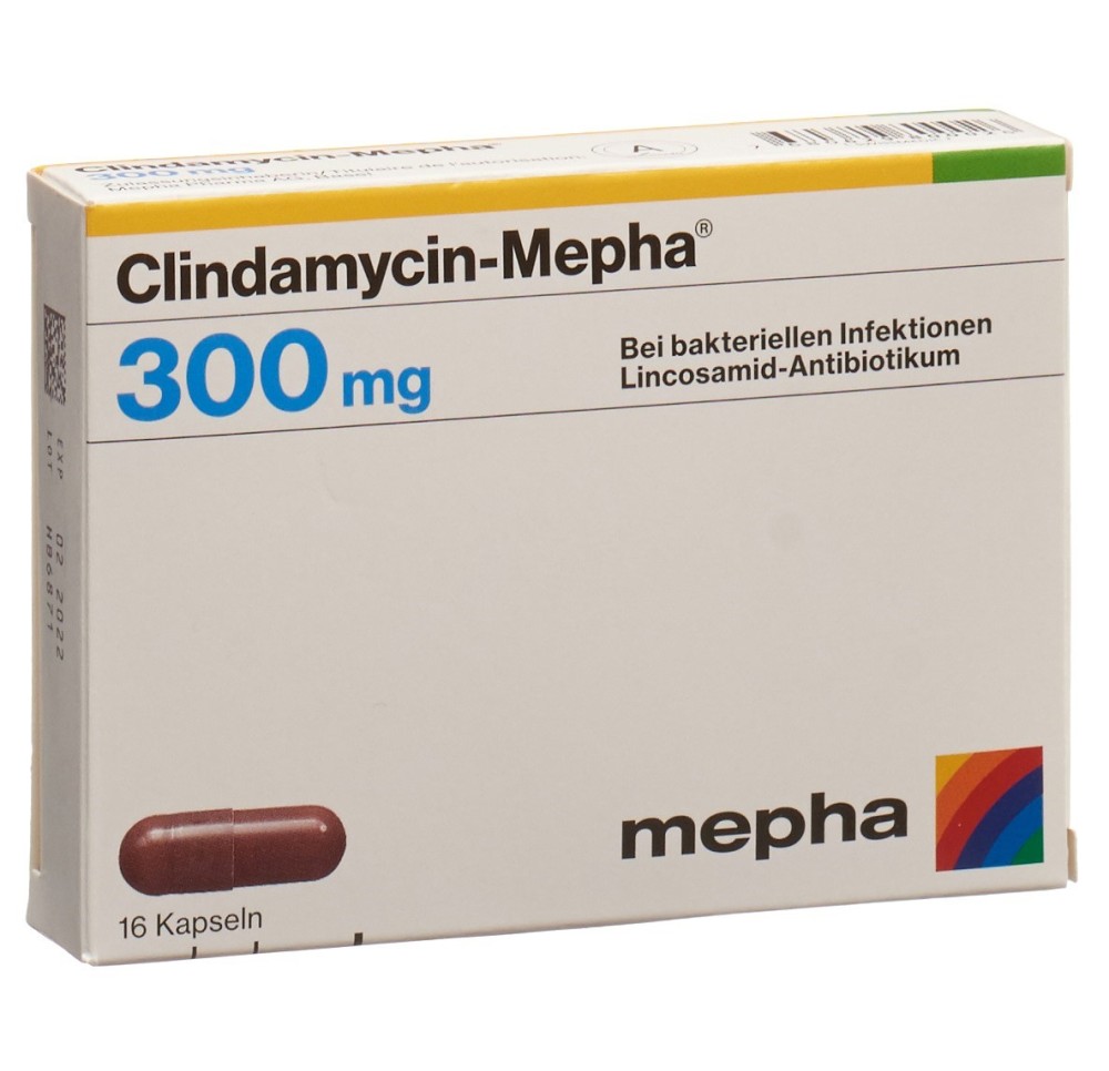 CLINDAMYCIN Mepha caps 300 mg 16 pce