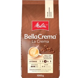 MELITTA Bella Crema grains de café lacrema 1 kg
