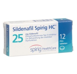 SILDENAFIL Spirig HC cpr pell 25 mg 12 pce
