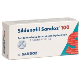 SILDENAFIL Sandoz cpr 100 mg 12 pce