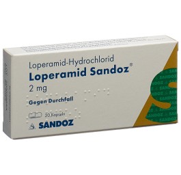 LOPERAMIDE Sandoz caps 2 mg 20 pce