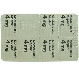MONTELUKAST Mepha cpr croquer 4 mg 98 pce