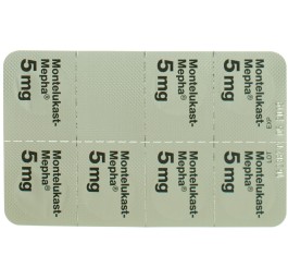 MONTELUKAST Mepha cpr croquer 5 mg 98 pce