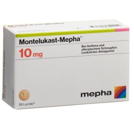 MONTELUKAST Mepha Lactab 10 mg 28 pce