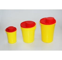 AMPRI box pour canules 1.5l jaune/rouge 100 pce